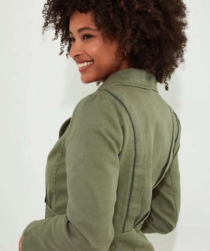 Joe Browns Coats and Jackets Women Estelle Military Coat Green Joe Browns Coats and Jackets Women Estelle Military Coat Green