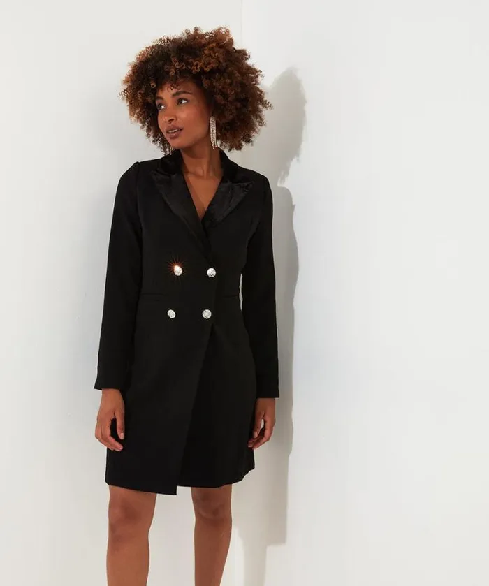 Joe Browns Dresses Women Truly Stunning Tuxedo Dress Black