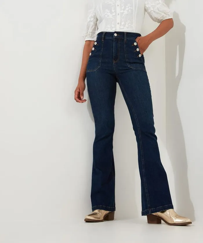 Joe Browns Jeans and Trousers Women Chrissie Vintage Jeans Indigo Joe Browns Jeans and Trousers Women Chrissie Vintage Jeans Indigo