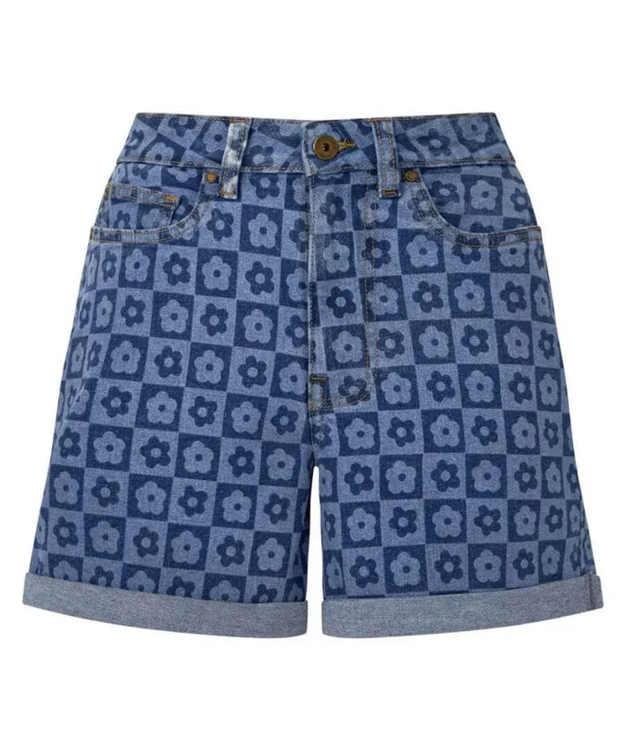 Joe Browns Jeans and Trousers Women Happy Flower Denim Shorts Blue Joe Browns Jeans and Trousers Women Happy Flower Denim Shorts Blue