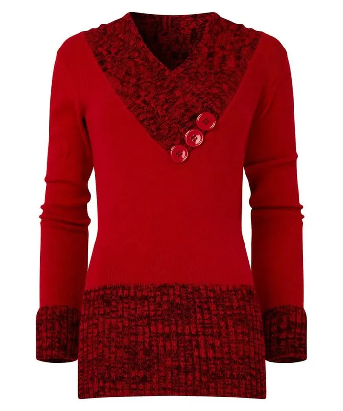 Joe Browns Knitwear and Cardigans Women Curiously Cosy Knit Red Joe Browns Knitwear and Cardigans Women Curiously Cosy Knit Red