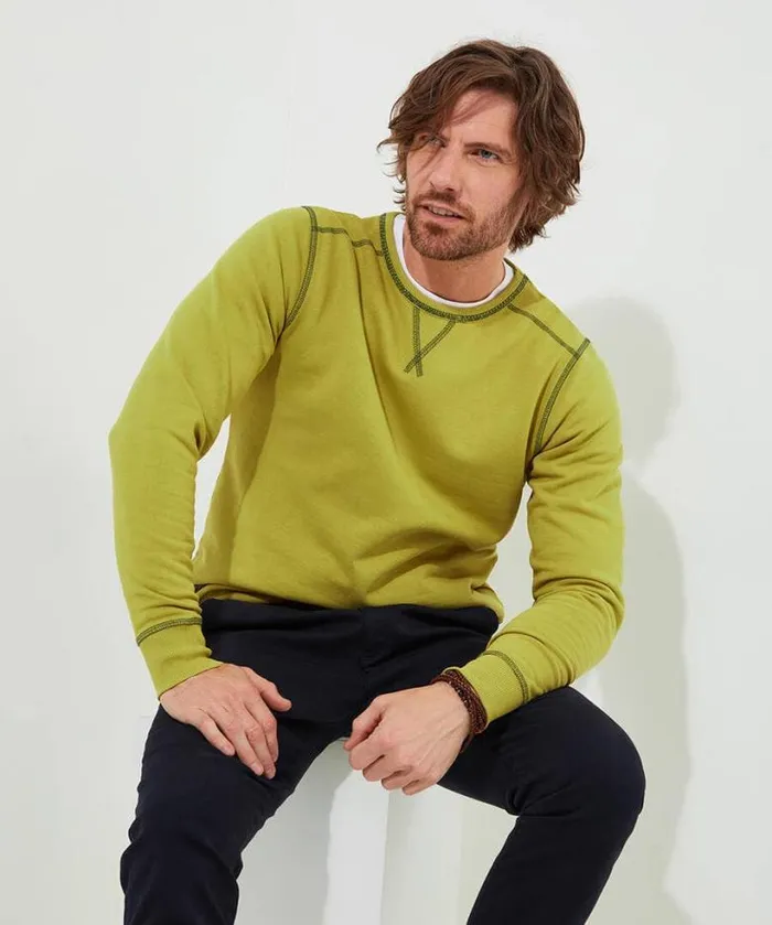 Joe Browns TShirts and Tops Men Exceptional Everyday Crew Green