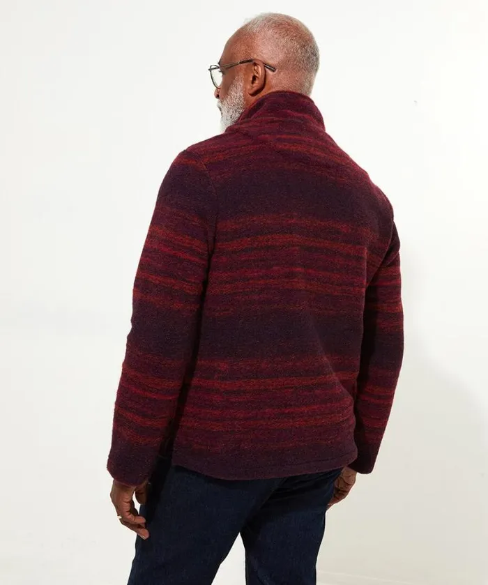 Joe Browns TShirts and Tops Men Sunset Stripe Funnel Purple Joe Browns TShirts and Tops Men Sunset Stripe Funnel Purple