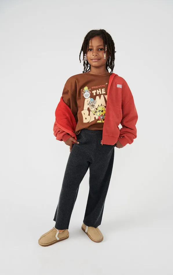 Joggers Raxow Melange Charcoal Kids American Vintage Joggers