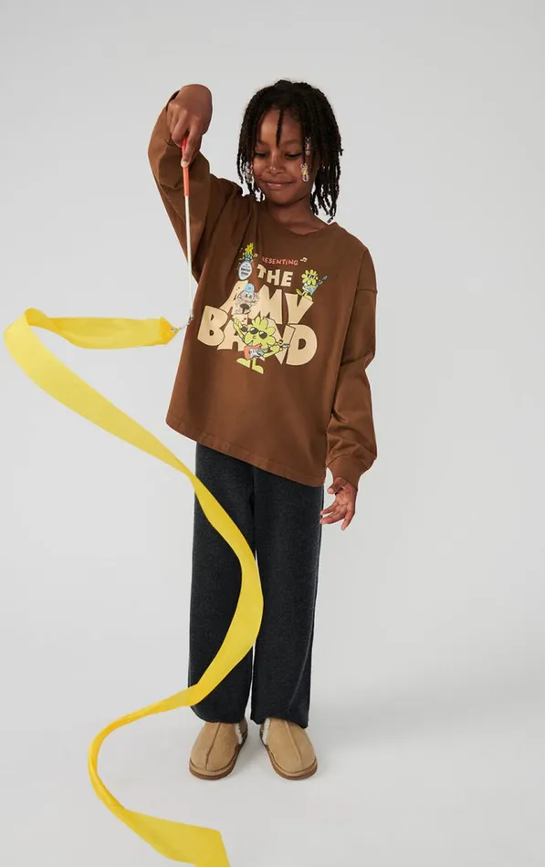 Joggers Raxow Melange Charcoal Kids American Vintage Joggers Joggers Raxow Melange Charcoal Kids American Vintage Joggers