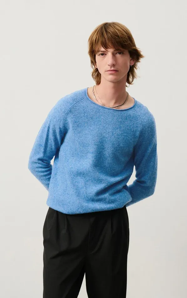 Jumper Docatown Lake Melange Men American Vintage Jumpers and Cardigans Jumper Docatown Lake Melange Men American Vintage Jumpers and Cardigans