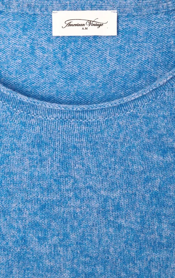 Jumper Docatown Lake Melange Men American Vintage Jumpers and Cardigans Jumper Docatown Lake Melange Men American Vintage Jumpers and Cardigans