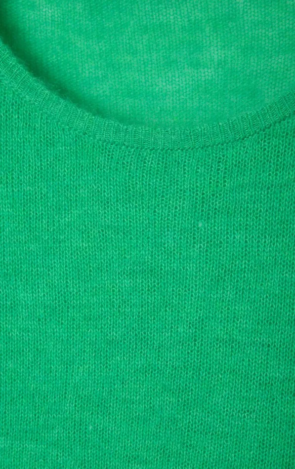 Jumper Dumy Green Melange Women American Vintage Jumpers and Cardigans Jumper Dumy Green Melange Women American Vintage Jumpers and Cardigans