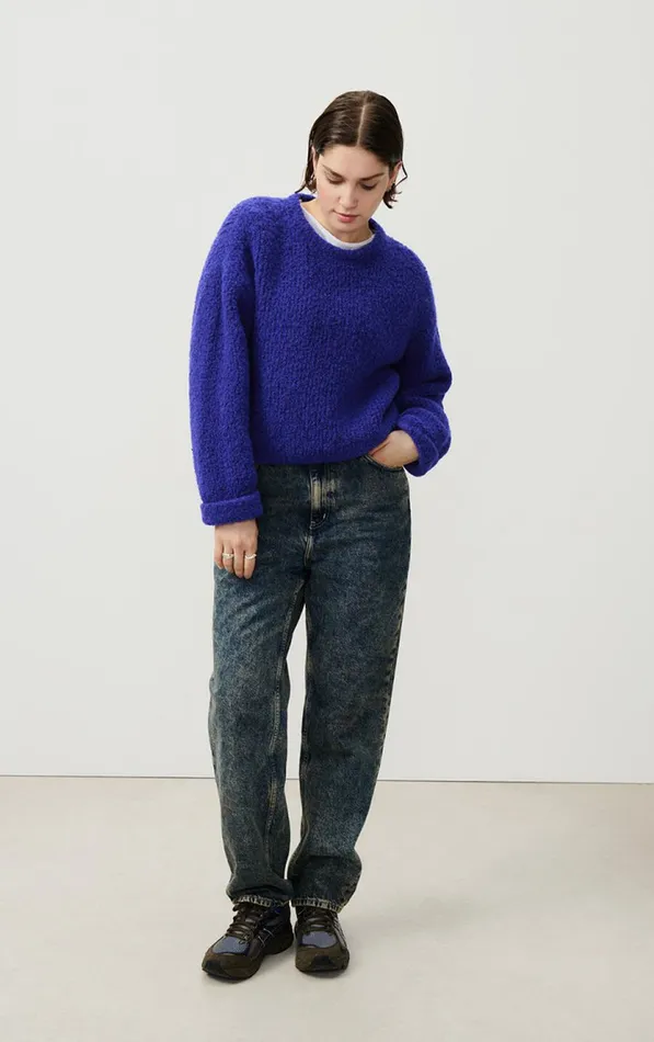 Jumper Zolly Melange Electric Women American Vintage Jumpers and Cardigans Jumper Zolly Melange Electric Women American Vintage Jumpers and Cardigans