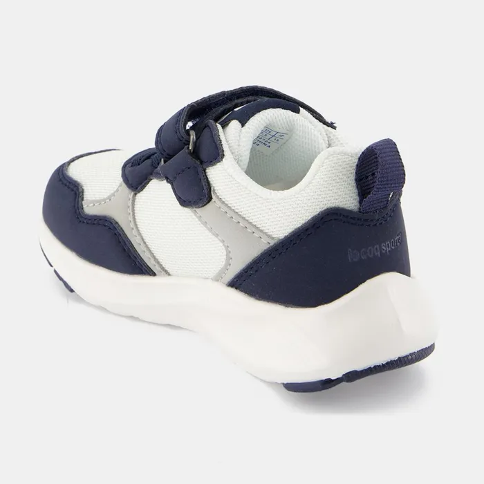 Kids Le Coq Sportif Baby And Toddler CHAUSSURES Bb Shoes R5002 INF Kids Optical Whitemoonlit Ocean