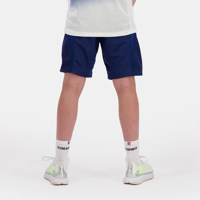 Kids Le Coq Sportif Shorts France039s Olympic Team Shorts Kids Insignia Perf