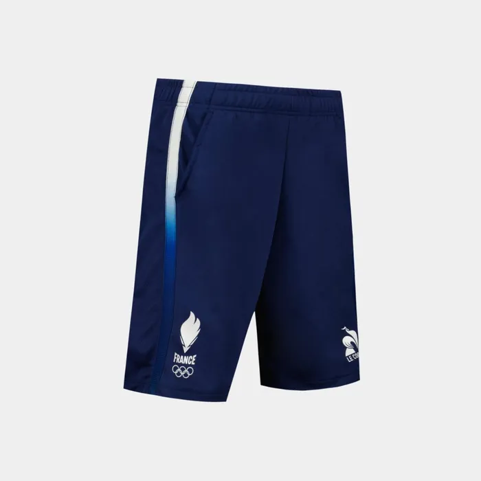 Kids Le Coq Sportif Shorts France039s Olympic Team Shorts Kids Insignia Perf