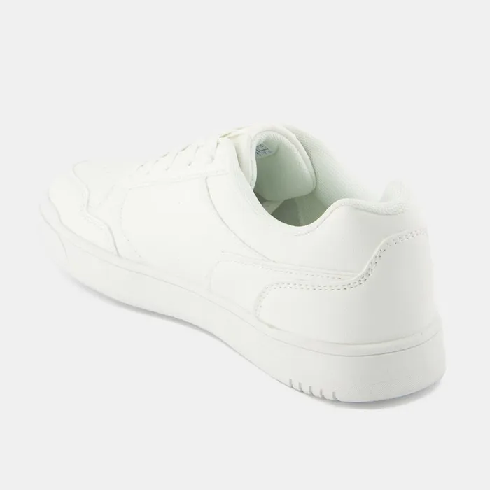 Kids Le Coq Sportif Teenager CHAUSSURES ADO Shoes LCS COURT BREAKER GS Kids Optical White