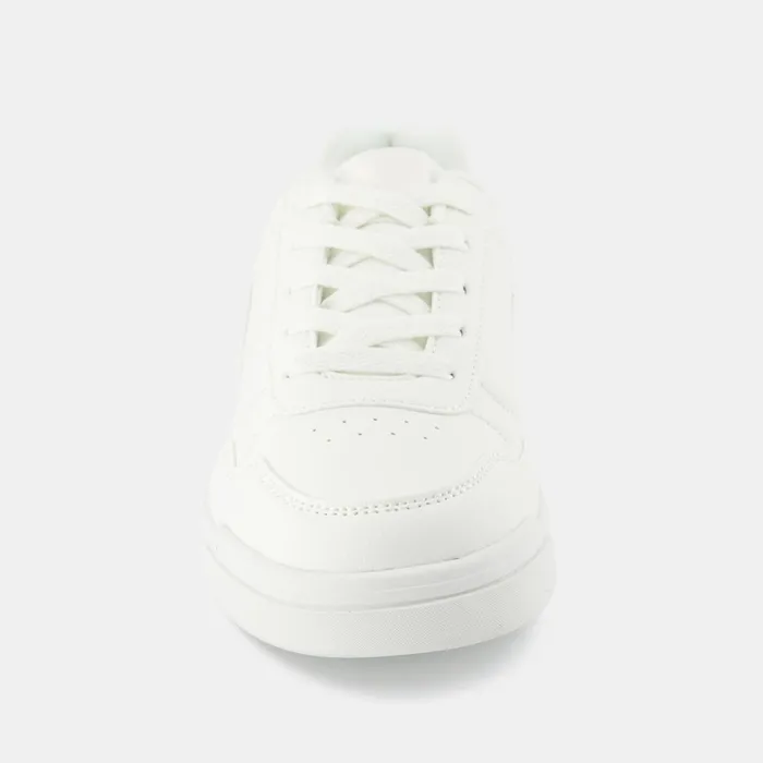 Kids Le Coq Sportif Teenager CHAUSSURES ADO Shoes LCS COURT BREAKER GS Kids Optical White