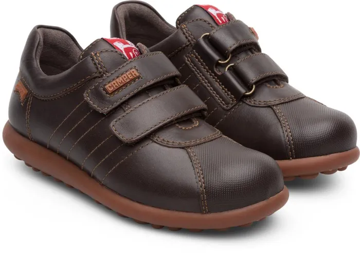 Kids Pelotas Brown Sneakers For Kids Camper Casual Shoes