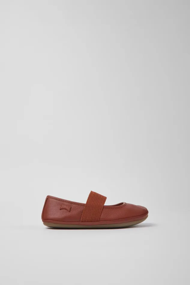 Kids Right Red Leather Ballerinas For Kids Camper Ballerinas Kids Right Red Leather Ballerinas For Kids Camper Ballerinas