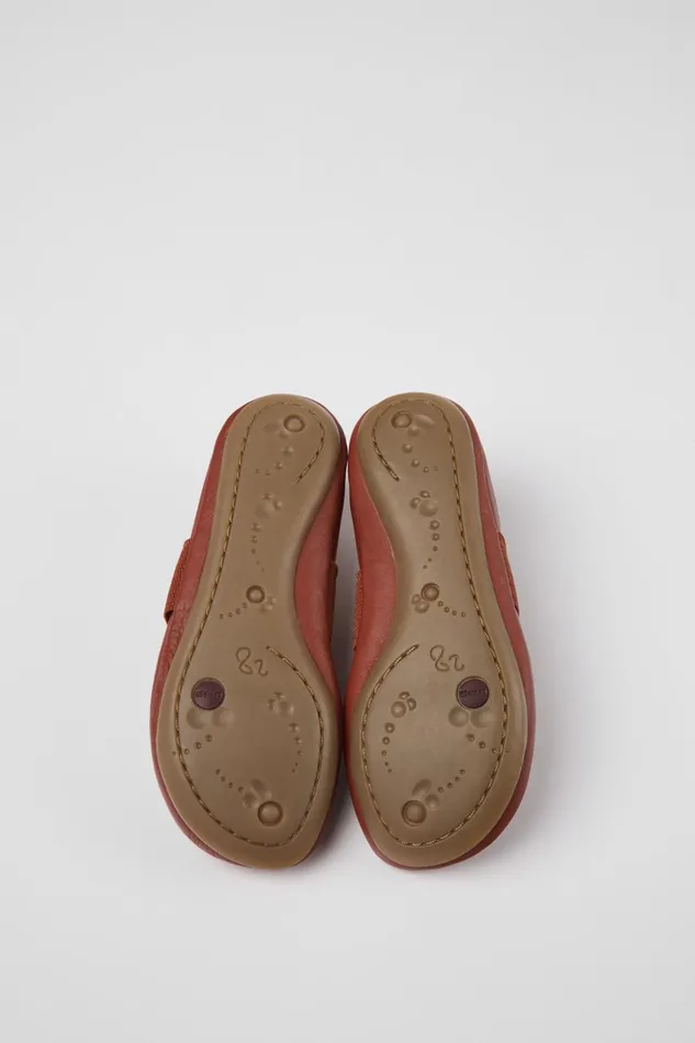 Kids Right Red Leather Ballerinas For Kids Camper Ballerinas Kids Right Red Leather Ballerinas For Kids Camper Ballerinas