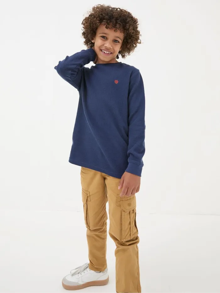 Kids TShirts and Polos Fat Face Navy Blue TShirt