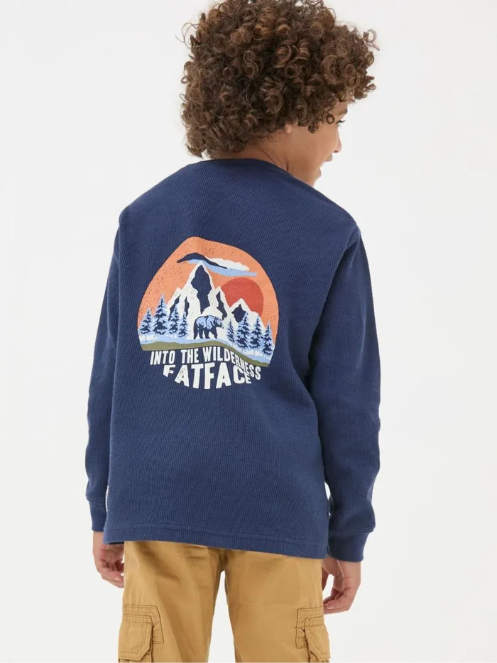 Kids TShirts and Polos Fat Face Navy Blue TShirt Kids TShirts and Polos Fat Face Navy Blue TShirt