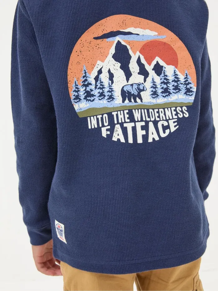 Kids TShirts and Polos Fat Face Navy Blue TShirt Kids TShirts and Polos Fat Face Navy Blue TShirt