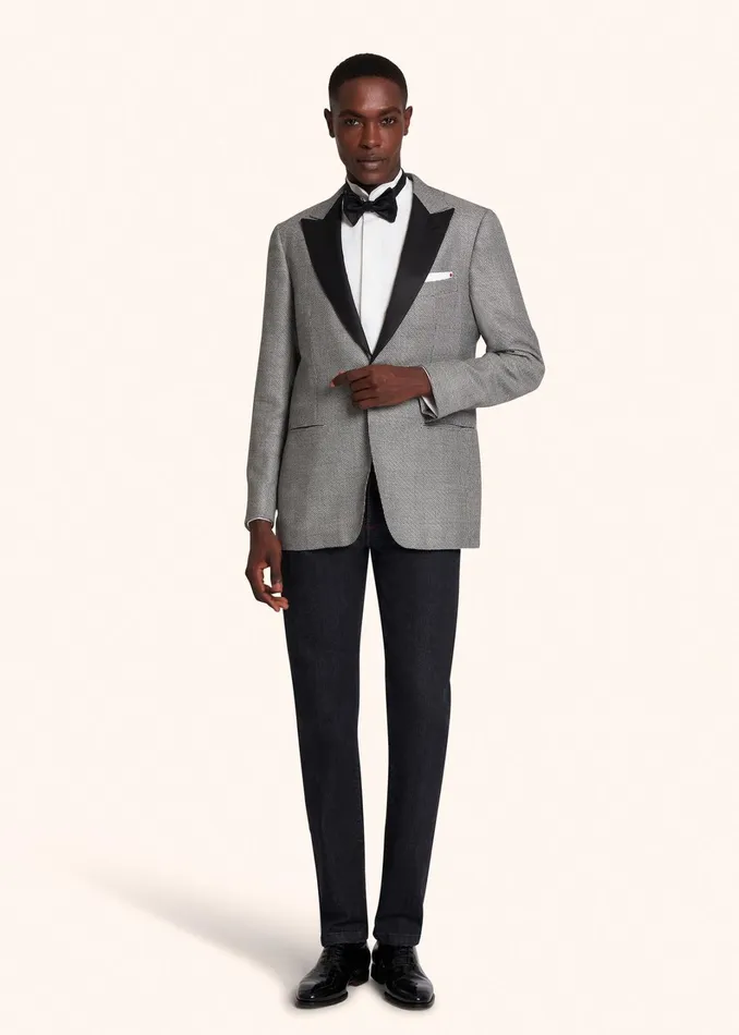 Kiton Jackets DINNER JACKET CASHMERE 8211 Men Kiton Jackets DINNER JACKET CASHMERE 8211 Men