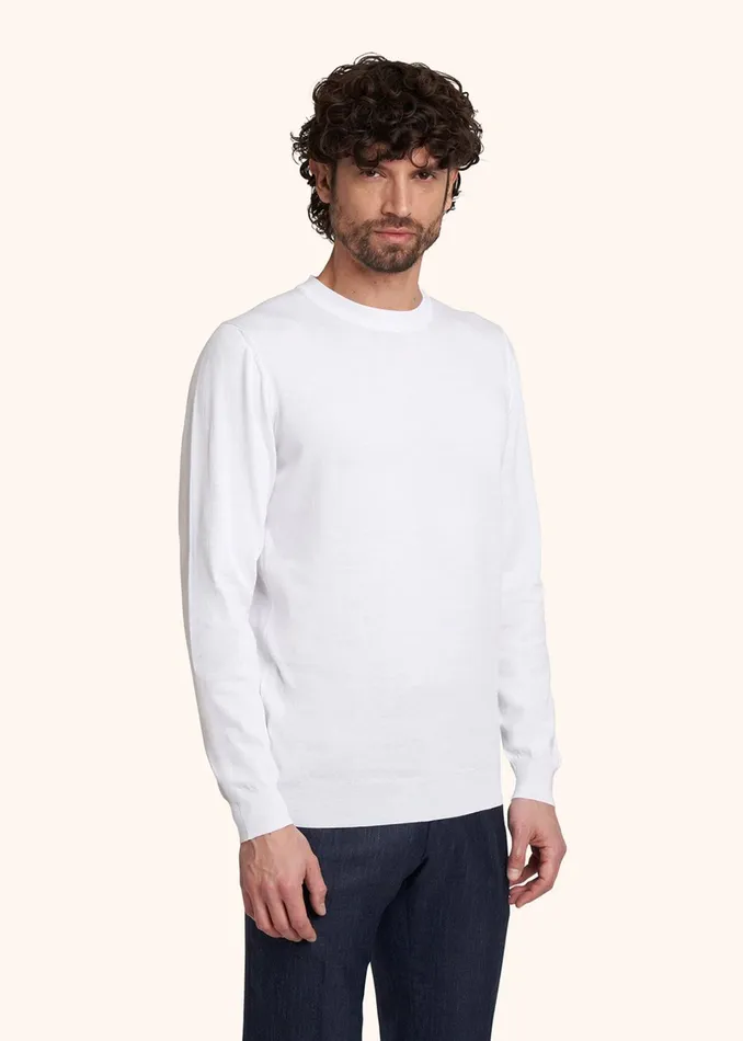 Kiton Knitwear JERSEY ROUND NECK LS Cotton 8211 Men Kiton Knitwear JERSEY ROUND NECK LS Cotton 8211 Men