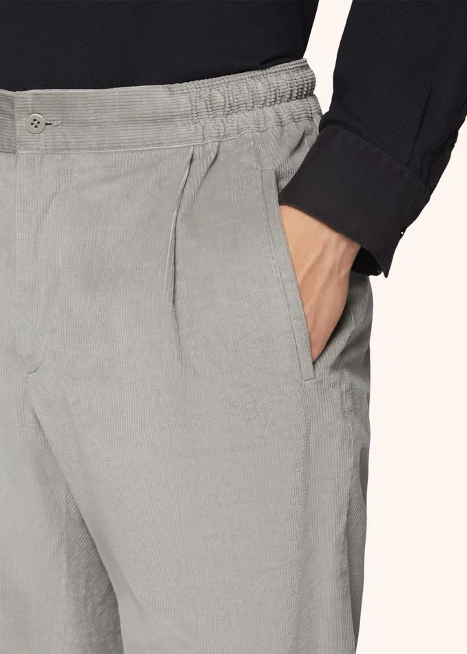 Kiton Pants COTTON AND WOOL COMFORT TROUSERS 8211 Men Kiton Pants COTTON AND WOOL COMFORT TROUSERS 8211 Men