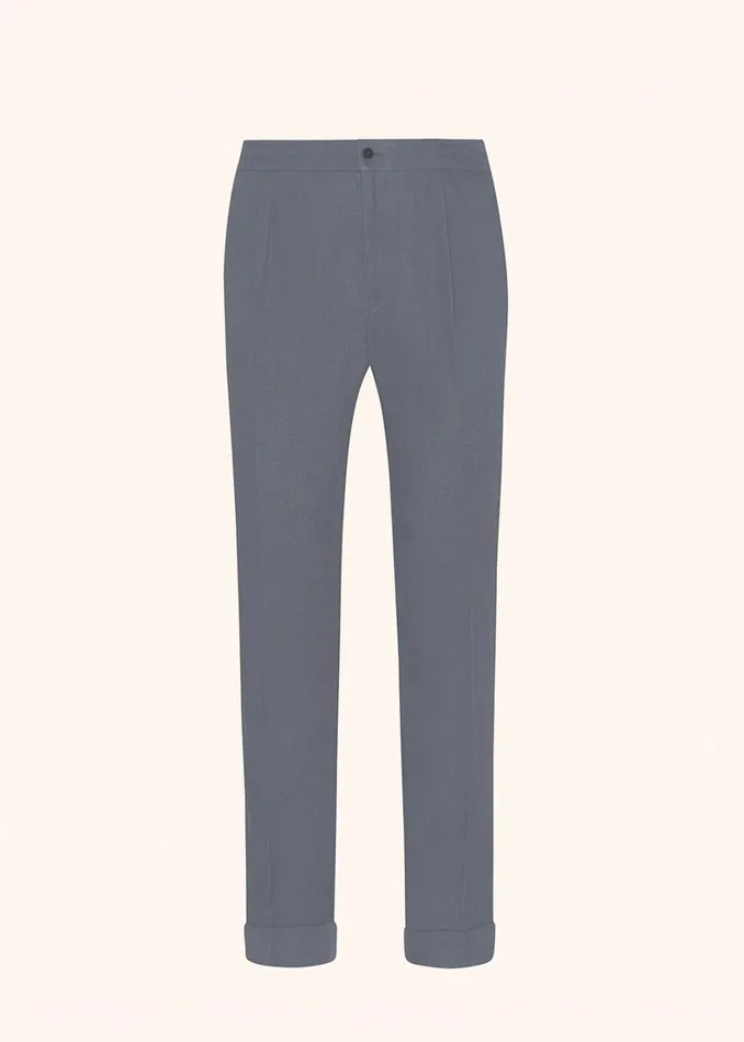 Kiton Pants TROUSERS Linen 8211 Men