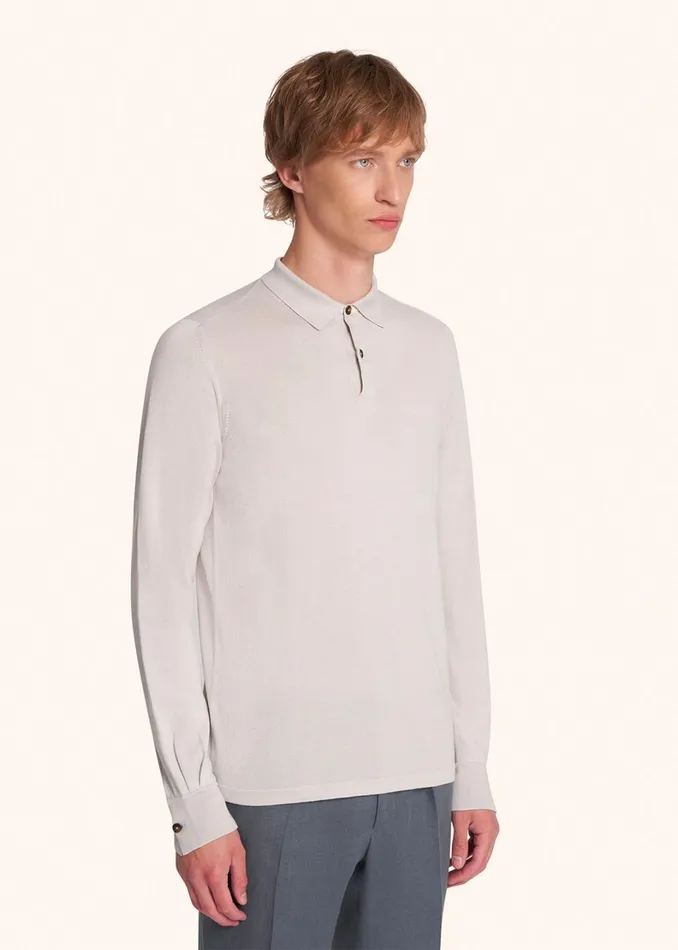 Kiton Polo And TShirts JERSEY POLOSHIRT LS COTTON 8211 Men Kiton Polo And TShirts JERSEY POLOSHIRT LS COTTON 8211 Men