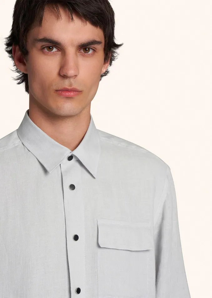 Kiton Shirts BUBA 8211 SHIRT LINEN 8211 Men Kiton Shirts BUBA 8211 SHIRT LINEN 8211 Men