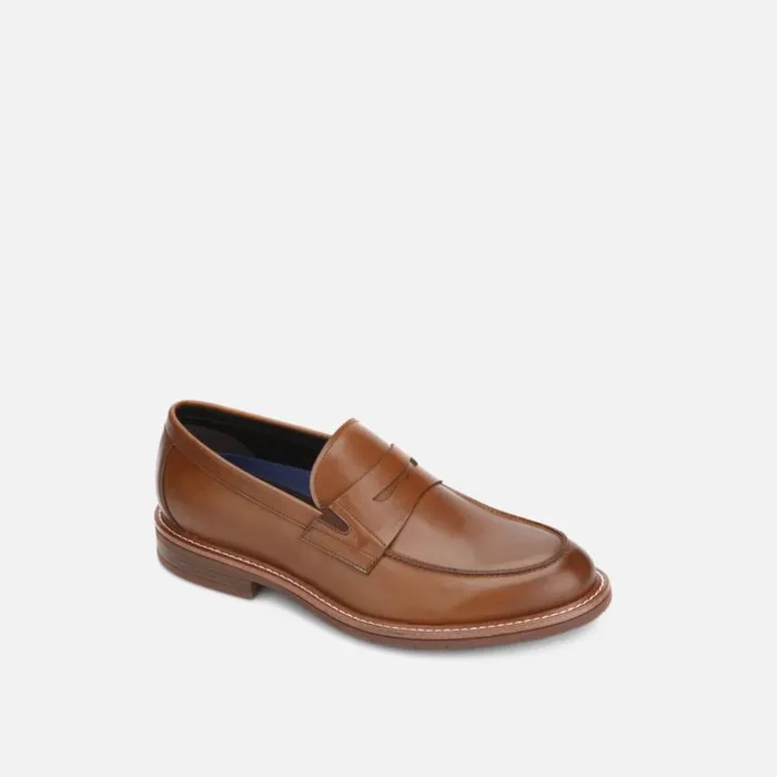 Klay Penny Loafer With Flex Cognac Men Kenneth Cole Loafers