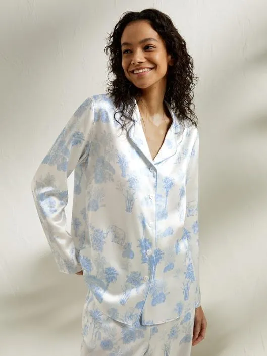 La Terra Long Pajama Set Women Lilysilk Pajamas