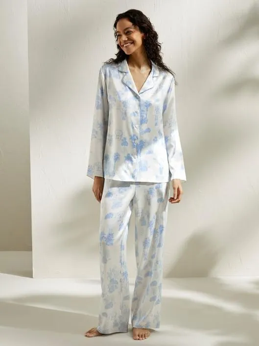 La Terra Long Pajama Set Women Lilysilk Pajamas
