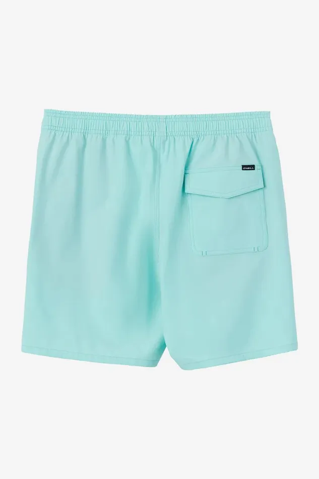 LENNOX HERMOSA SOLID ELASTIC WAIST 17034 SWIM TRUNKS Turquoise Men O039NEILL Type
