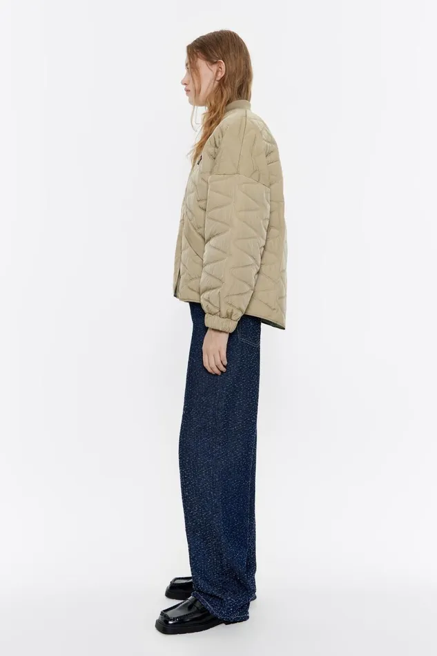 Light Khaki Padded Jacket Light Khaki Women Bimba Y Lola Coats And Trench Coats Light Khaki Padded Jacket Light Khaki Women Bimba Y Lola Coats And Trench Coats