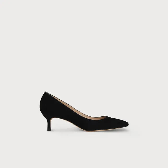 LK Bennett Audrey Beige Suede Courts Women Court Shoes