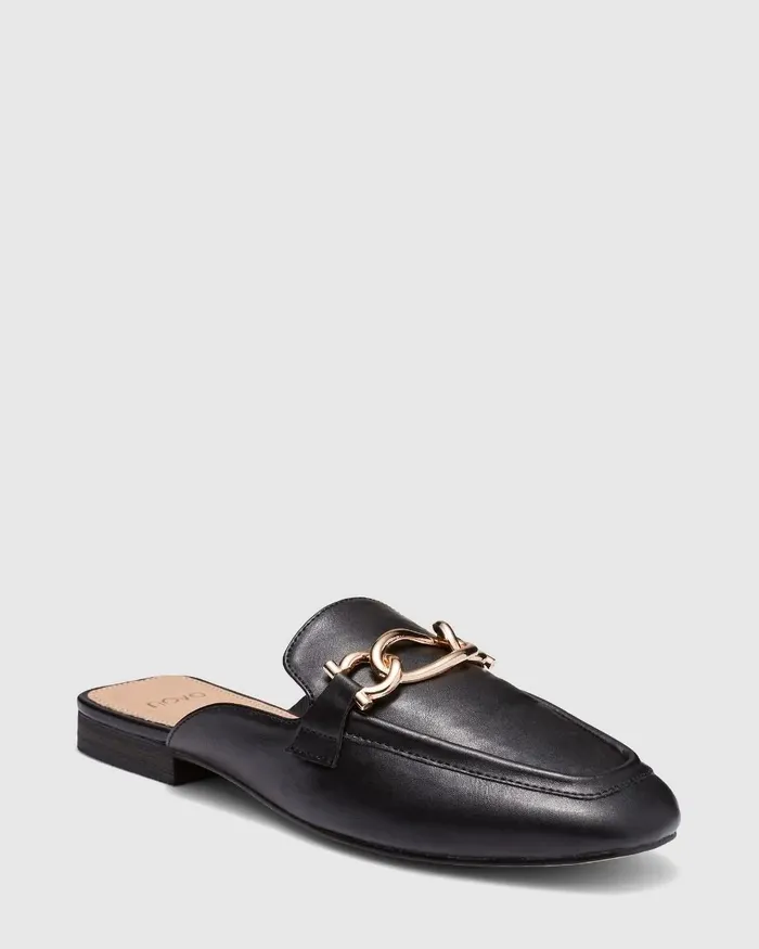 Loafers Women CARLETTA BLACK Ballet Flats NOVO Shoes