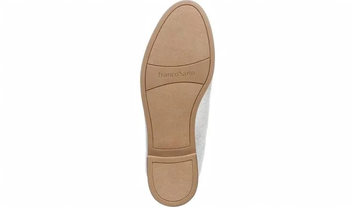 Loafers Women Franco Sarto Franco Hadden 2 Loafer Silver Fabric