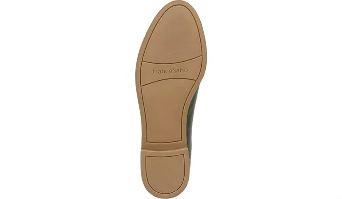 Loafers Women Franco Sarto Franco Hadden Loafer Green Leather