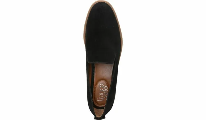 Loafers Women Franco Sarto Franco Jeena Loafer Black Suede