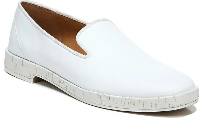 Loafers Women Franco Sarto Sarto Clarissa Loafer White Leather