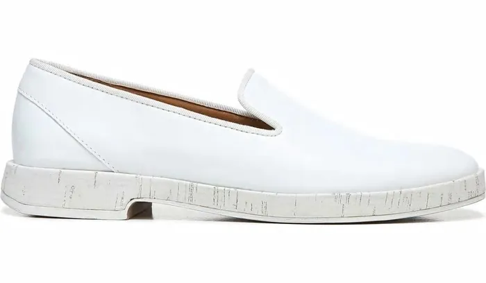 Loafers Women Franco Sarto Sarto Clarissa Loafer White Leather