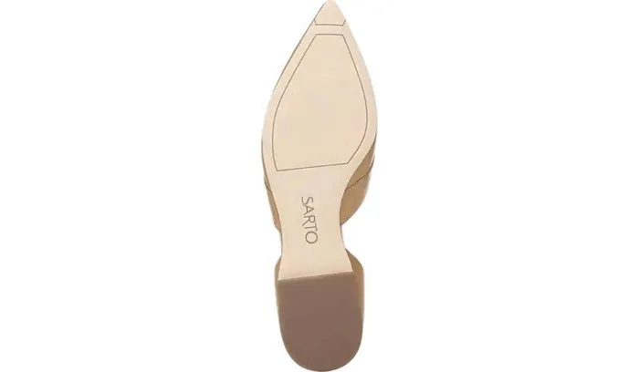 Loafers Women Franco Sarto Sarto Toby D039Orsay Flat Saddle Leather