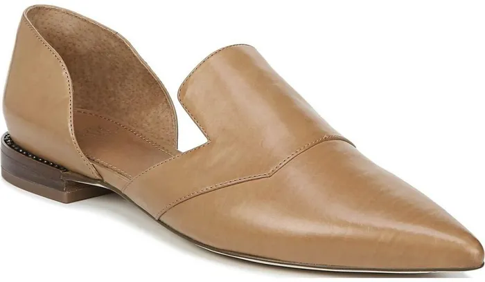 Loafers Women Franco Sarto Sarto Toby D039Orsay Flat Saddle Leather