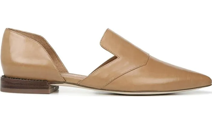 Loafers Women Franco Sarto Sarto Toby D039Orsay Flat Saddle Leather