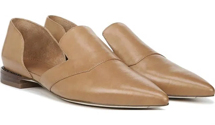 Loafers Women Franco Sarto Sarto Toby D039Orsay Flat Saddle Leather
