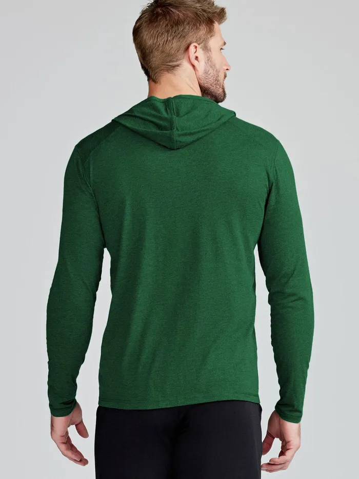Long Sleeve TShirts Men Tasc Performance Carrollton Lightweight Hoodie 8211 Tulane