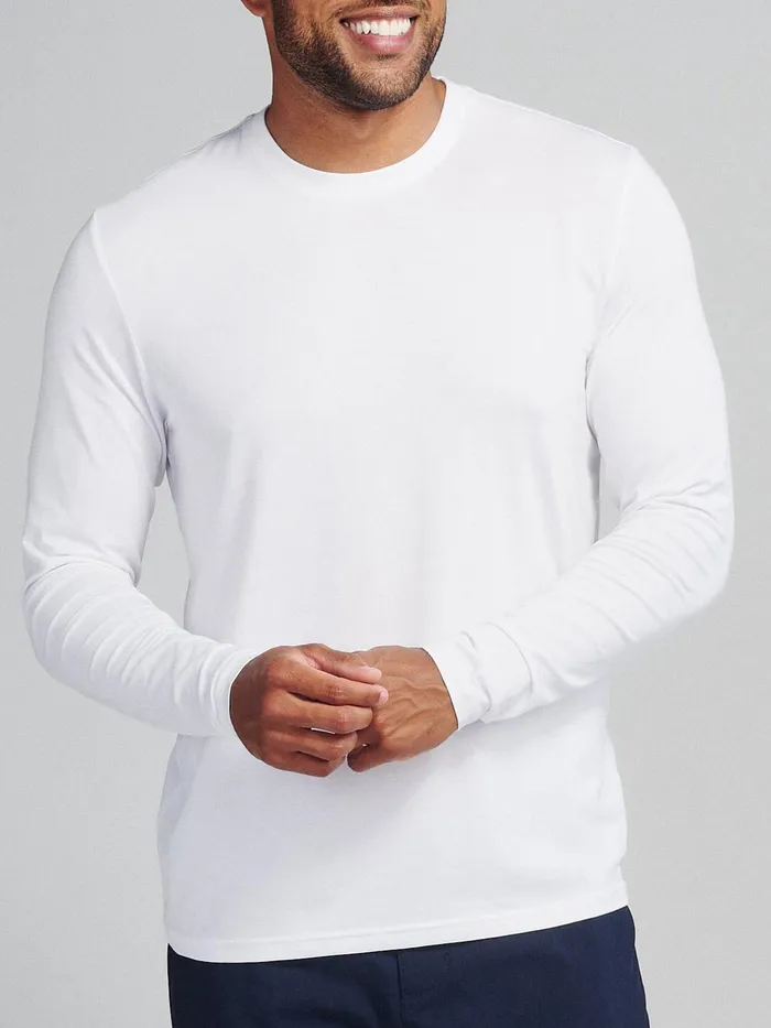 Long Sleeve TShirts Men Tasc Performance Pimaluxe Long Sleeve TShirt