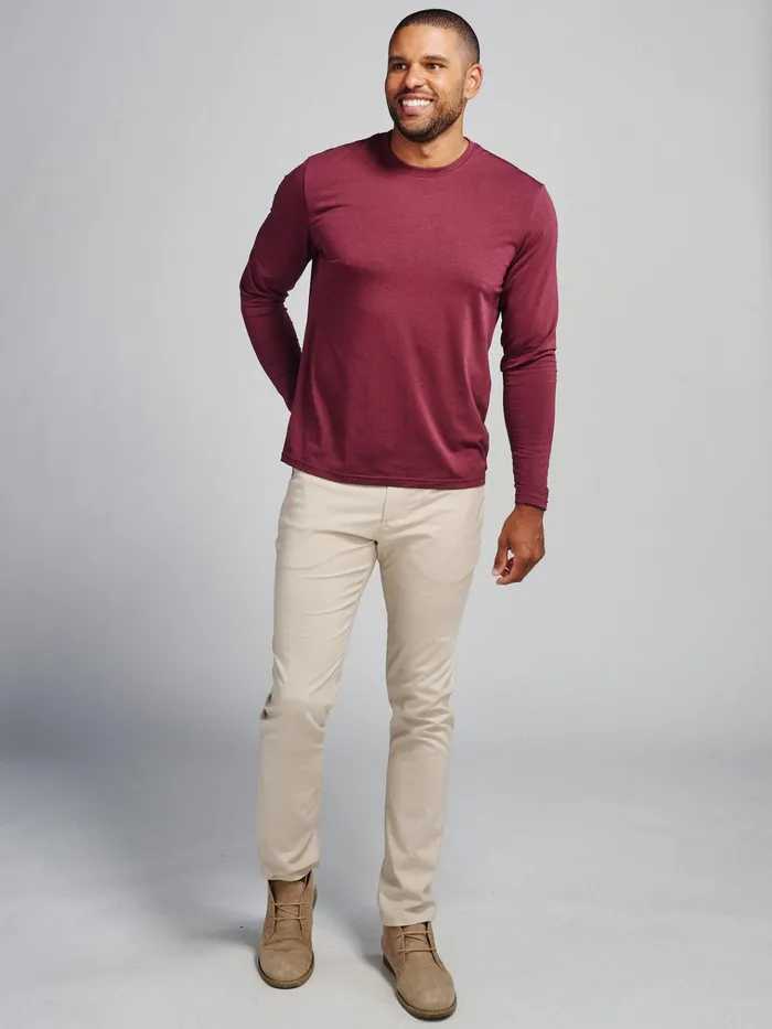 Long Sleeve TShirts Men Tasc Performance Pimaluxe Long Sleeve TShirt