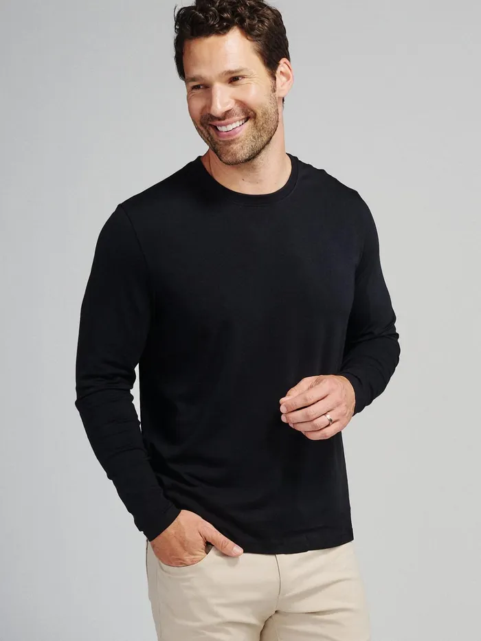 Long Sleeve TShirts Men Tasc Performance Pimaluxe Long Sleeve TShirt